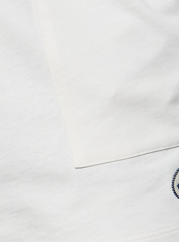 KAPPA Solid Mid-Rise Shorts
