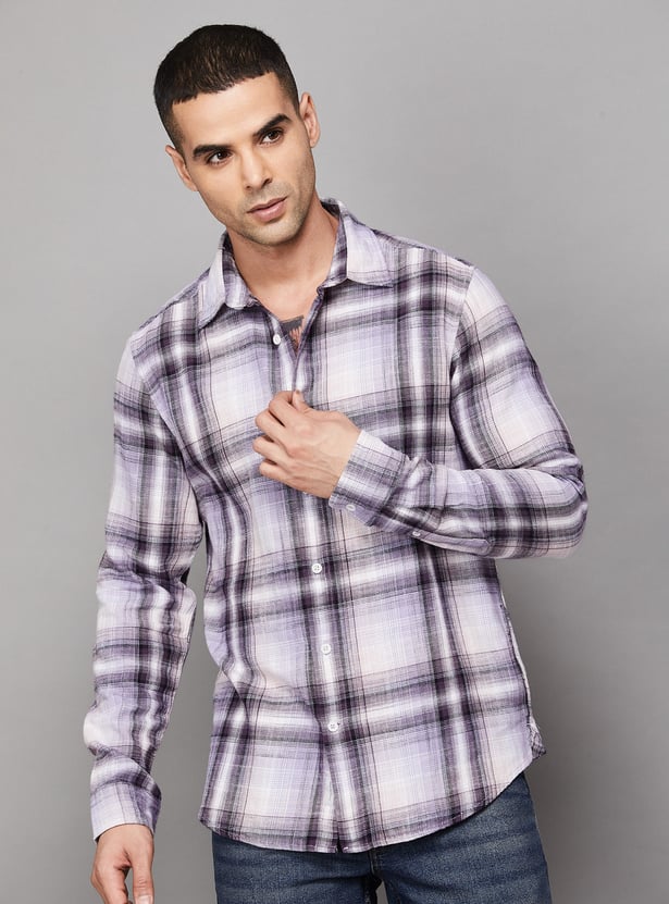 FLYING MACHINE Checked Regular Fit Shirt