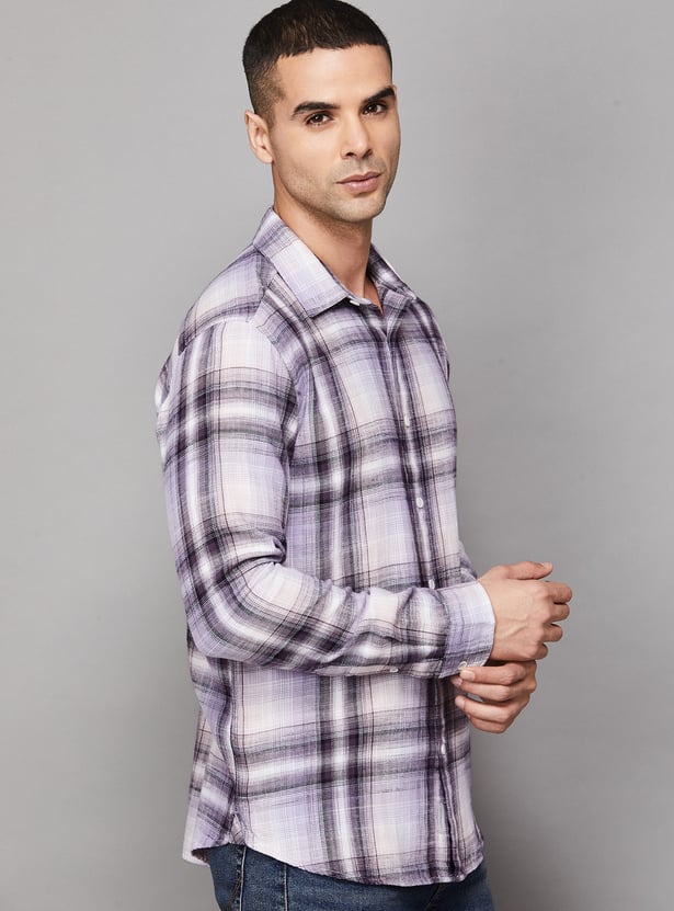 FLYING MACHINE Checked Regular Fit Shirt
