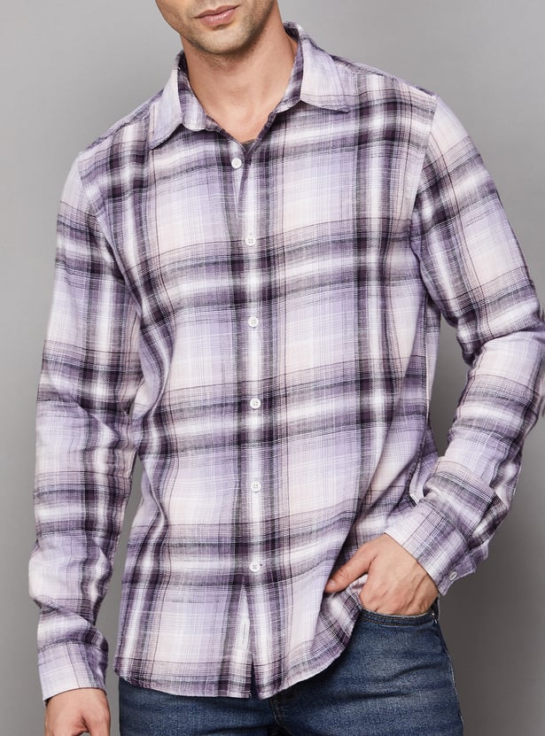 FLYING MACHINE Checked Regular Fit Shirt