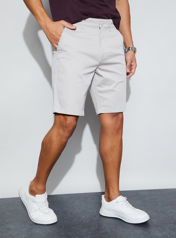 CODE Solid Regular Shorts