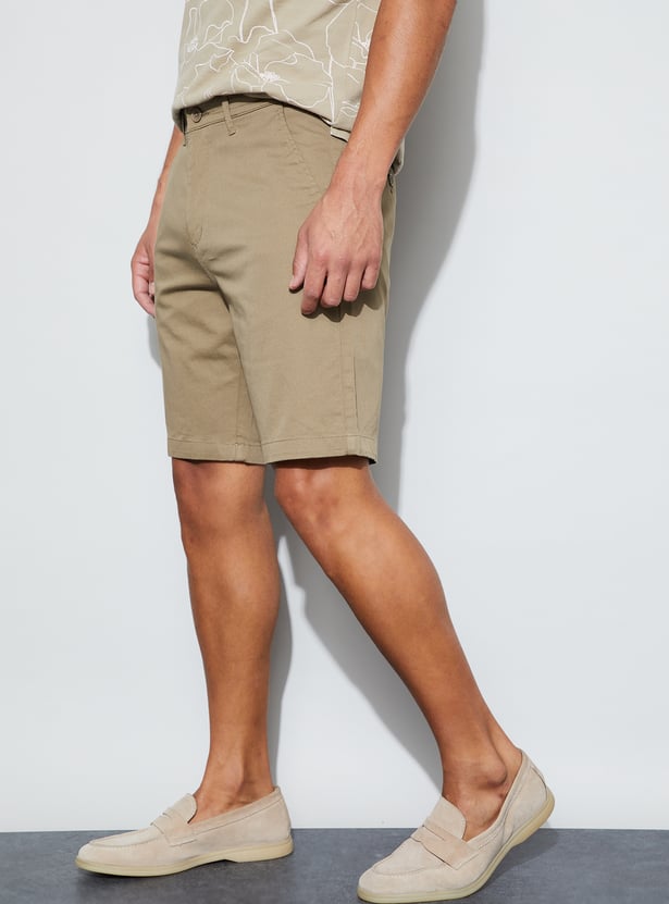 CODE Solid Regular Shorts