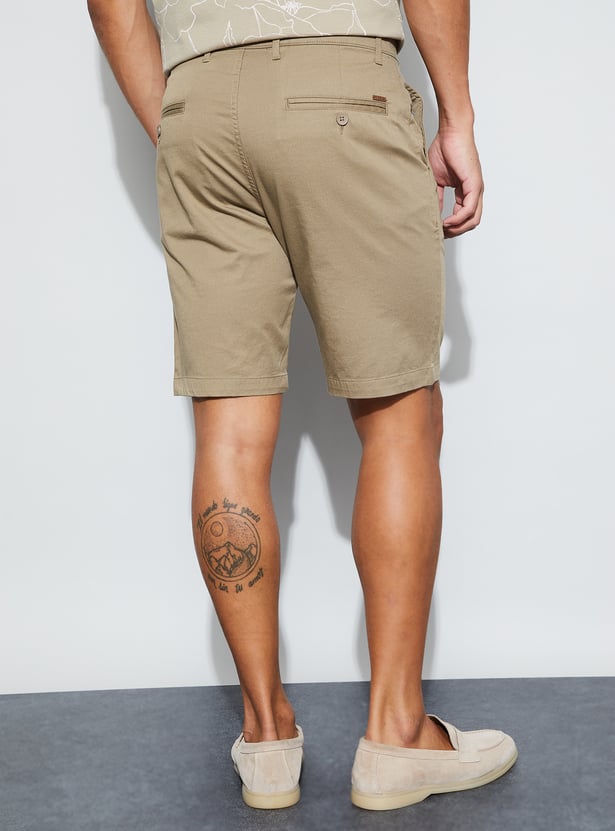 CODE Solid Regular Shorts