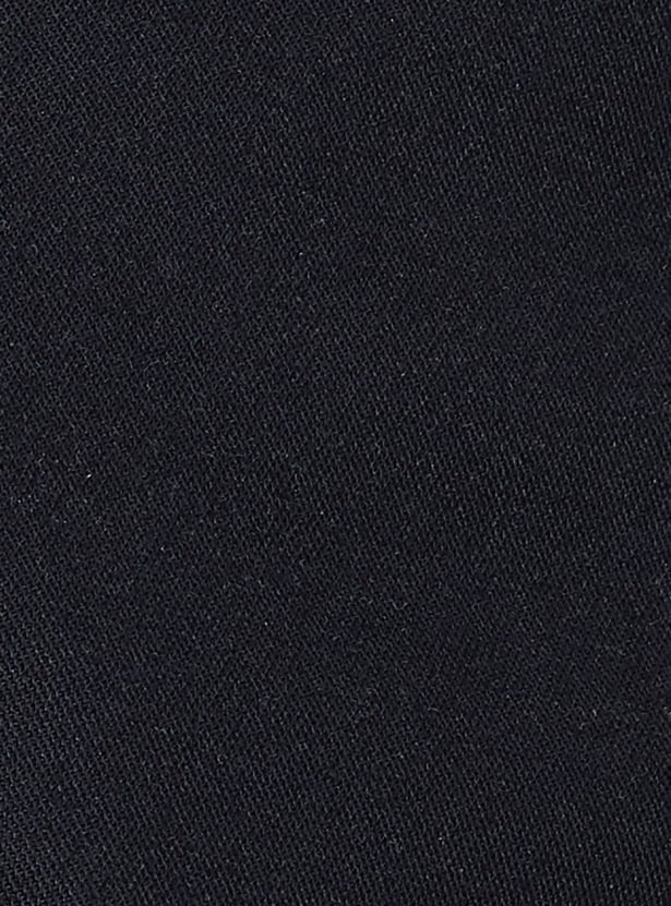 CODE Solid Regular Fit Shorts