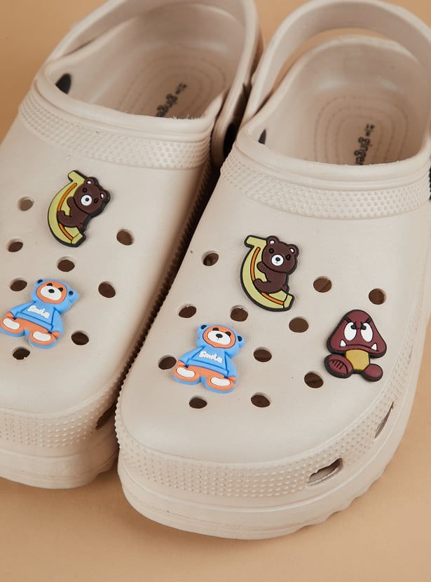 GINGER Character Embellished Clogs