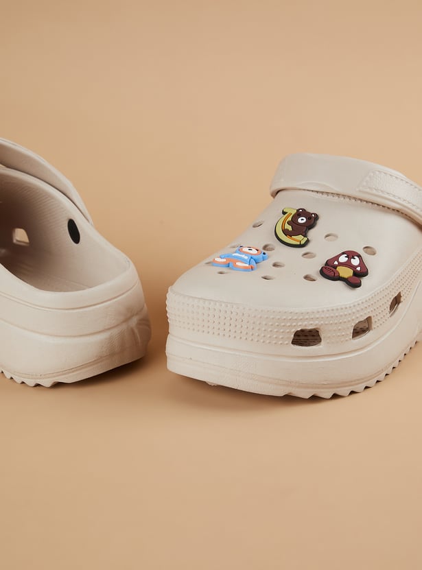 GINGER Character Embellished Clogs