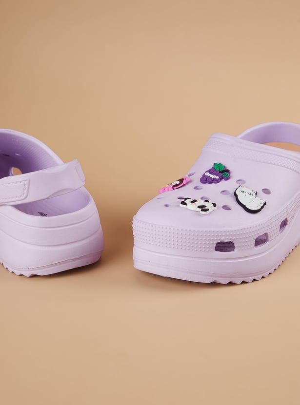 GINGER Character Embellished Clogs