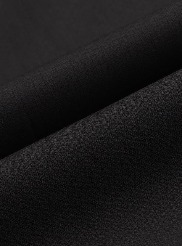 ARROW Solid Slim Straight Formal Trousers