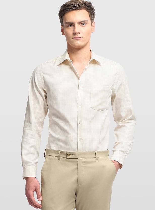 ARROW Checked Regular Fit Formal Shirt