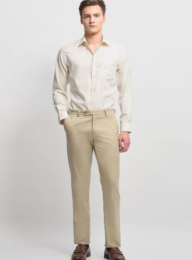 ARROW Checked Regular Fit Formal Shirt