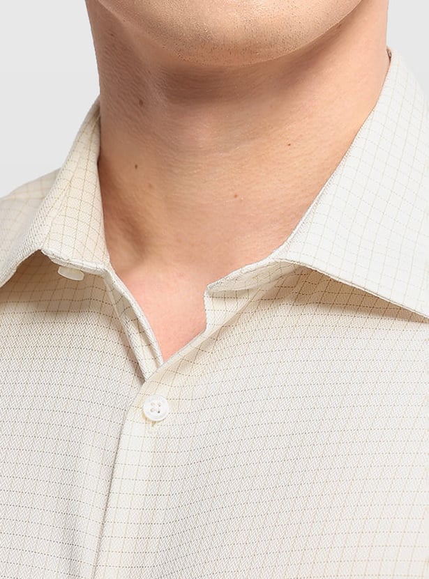 ARROW Checked Regular Fit Formal Shirt