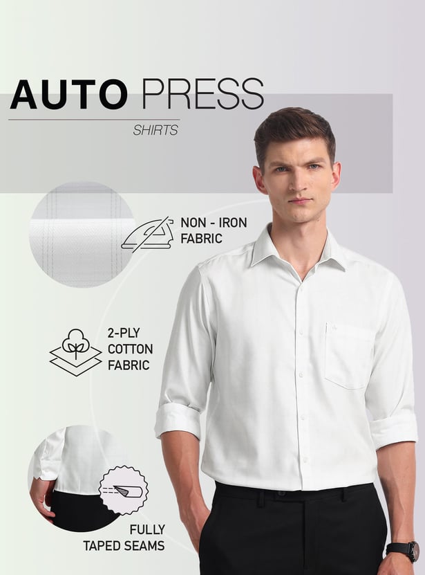 ARROW Checked Regular Fit Formal Shirt