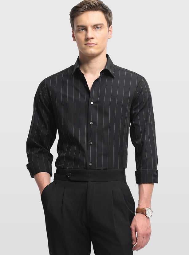 ARROW Striped Manhattan Formal Shirt (Slim)