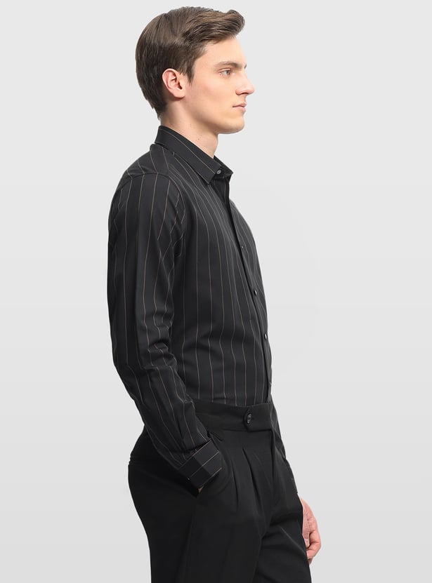 ARROW Striped Manhattan Formal Shirt (Slim)