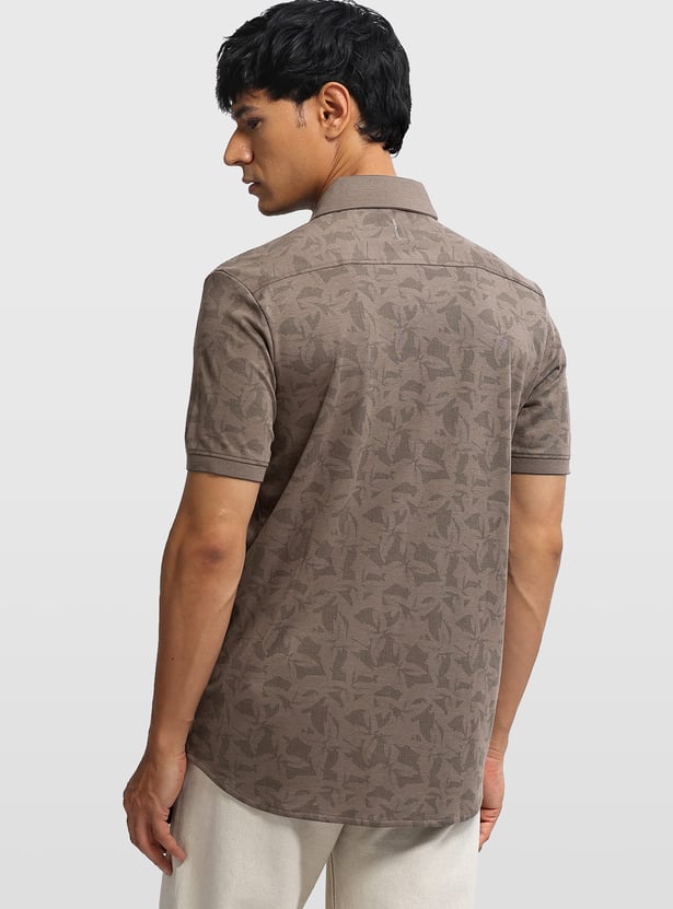 ARROW Textured Regular Formal Shirt