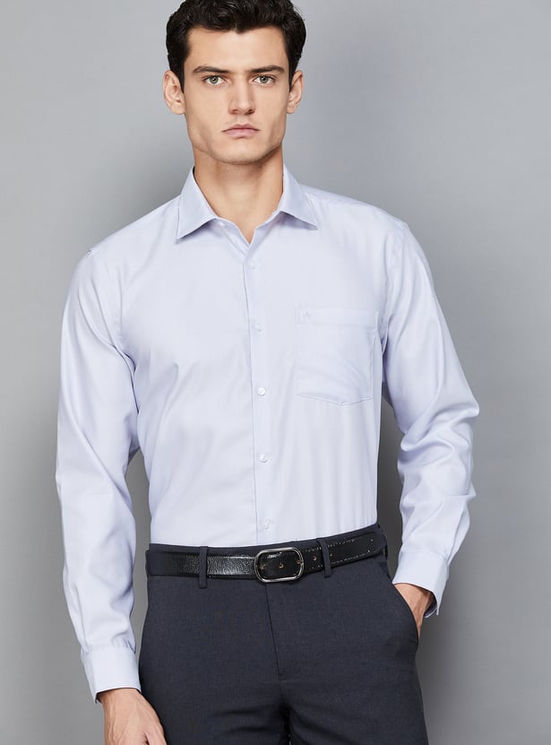 ARROW Solid Regular Fit Formal Shirt