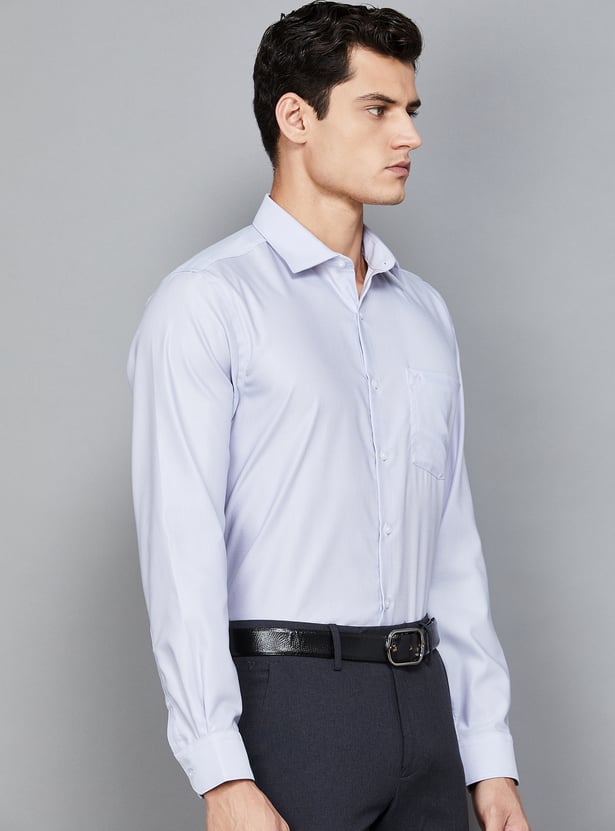 ARROW Solid Regular Fit Formal Shirt