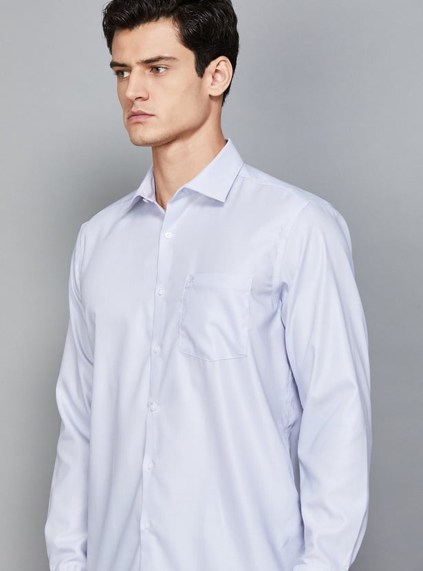ARROW Solid Regular Fit Formal Shirt