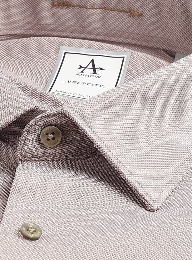 ARROW Solid Manhattan Formal Shirt (Slim)