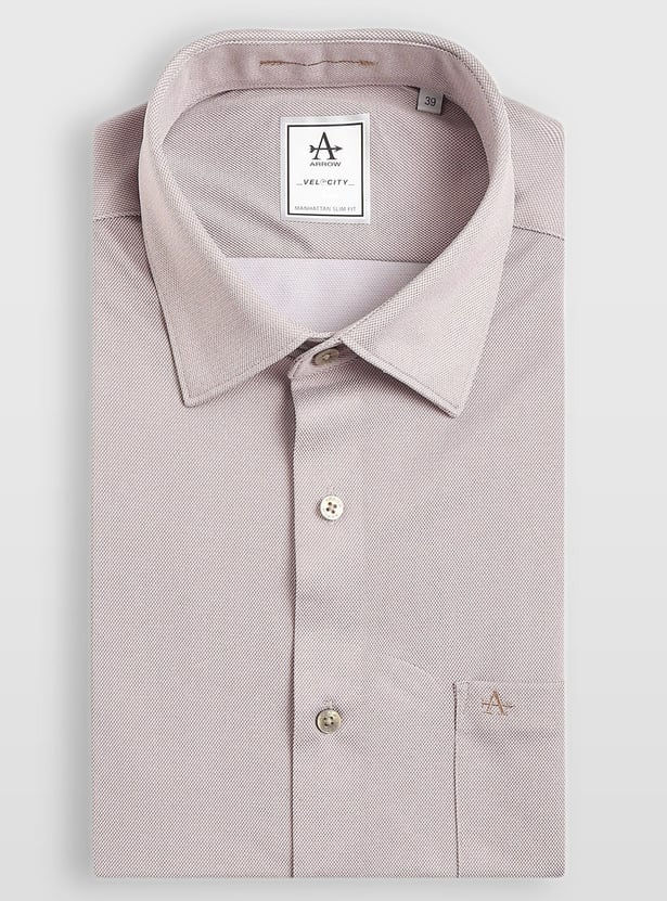 ARROW Solid Manhattan Formal Shirt (Slim)