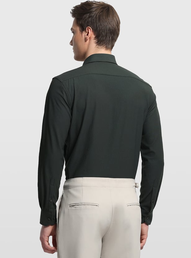 ARROW Textured Manhattan Formal Shirt (Slim)
