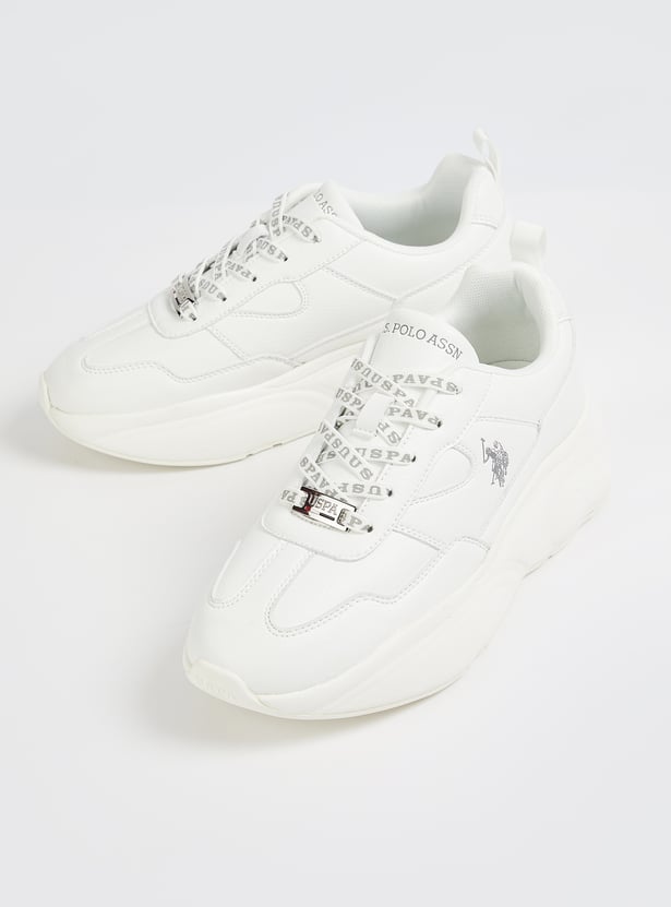 US POLO ASSN Evienne Lace Up Sneakers