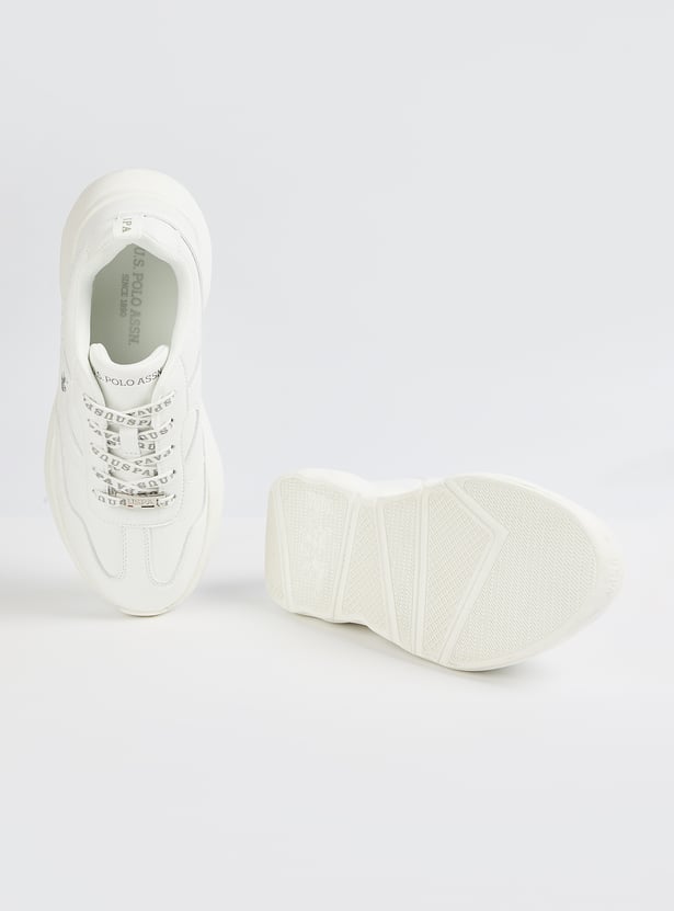 US POLO ASSN Evienne Lace Up Sneakers
