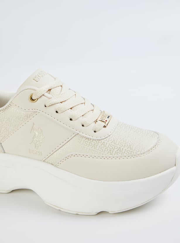 US POLO ASSN Printed Thea Sneakers