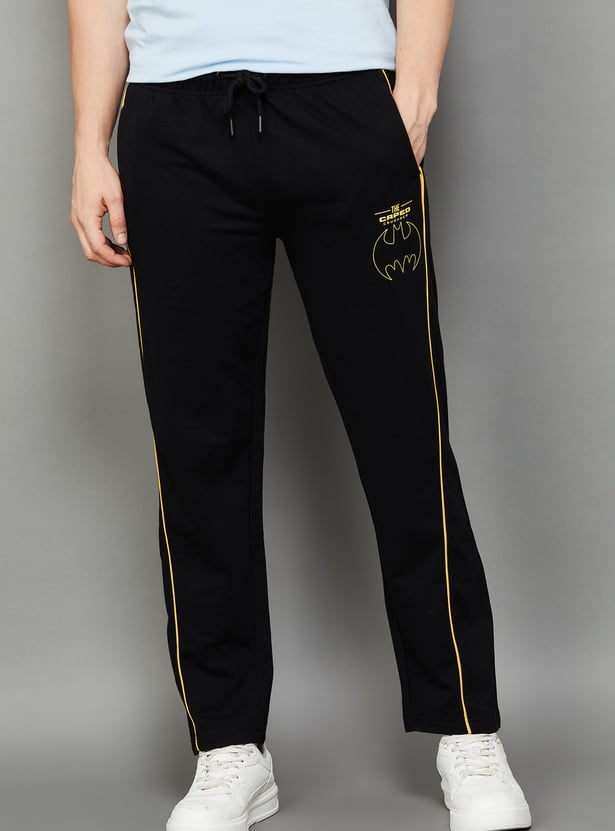 FREE AUTHORITY Batman Applique Track Pants