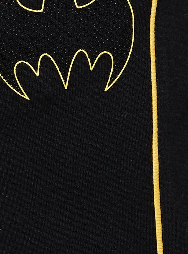 FREE AUTHORITY Batman Applique Track Pants