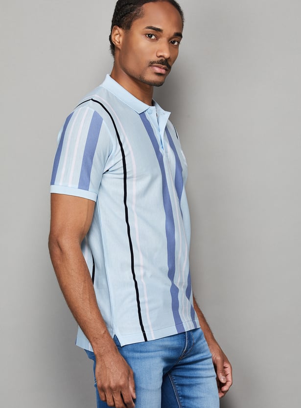 US POLO ASSN Striped Polo T-shirt