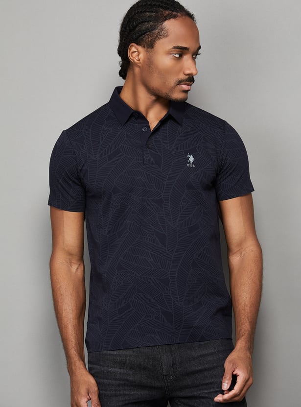 US POLO ASSN Printed Polo T-shirt