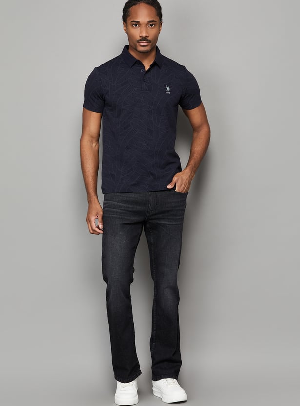 US POLO ASSN Printed Polo T-shirt