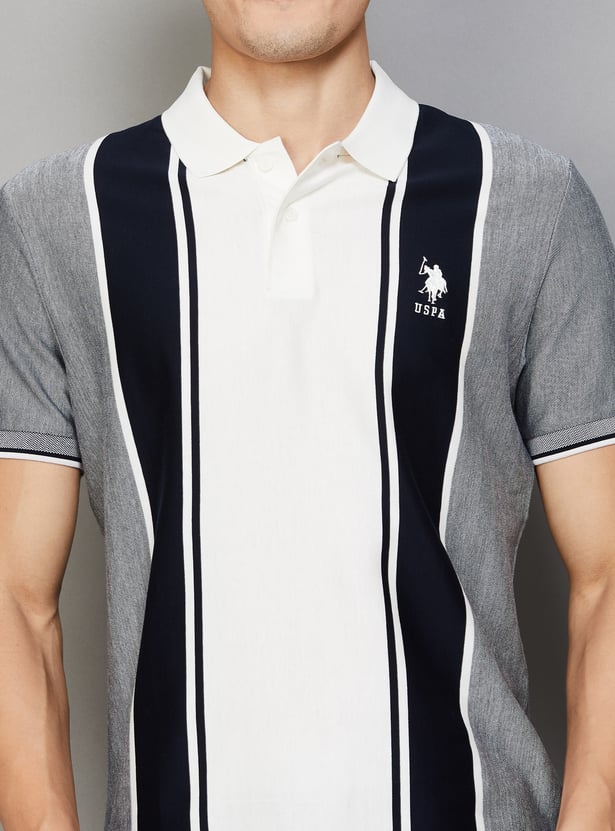 US POLO ASSN Striped Polo T-shirt