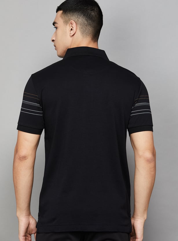 US POLO ASSN Striped Polo T-shirt