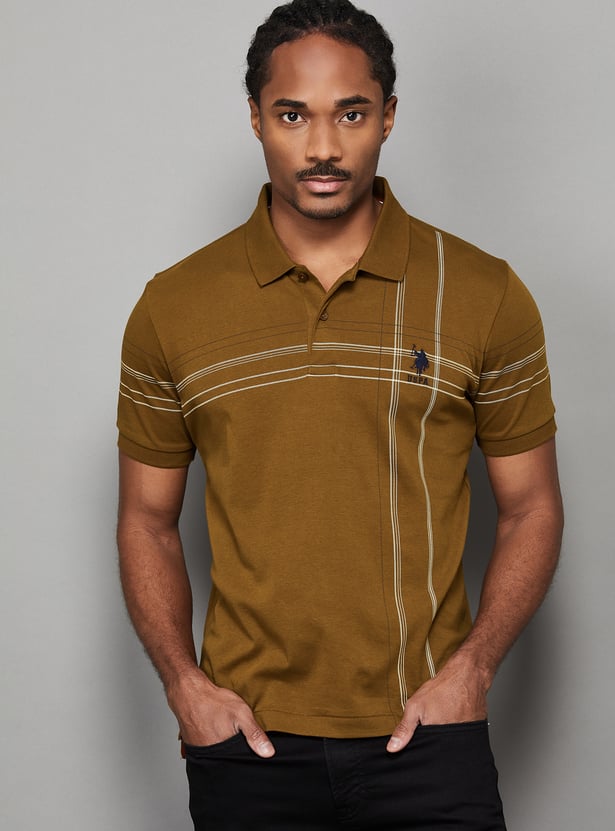 US POLO ASSN Printed Polo T-shirt