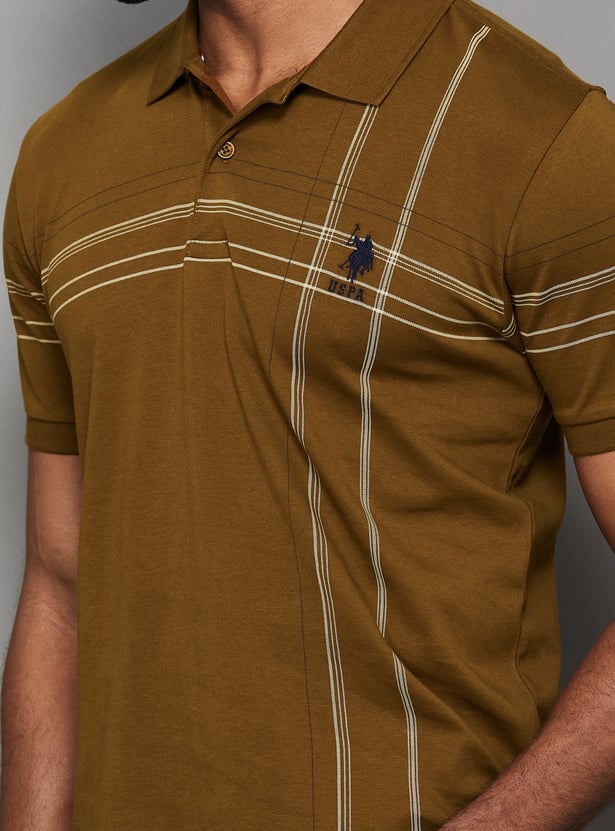 US POLO ASSN Printed Polo T-shirt