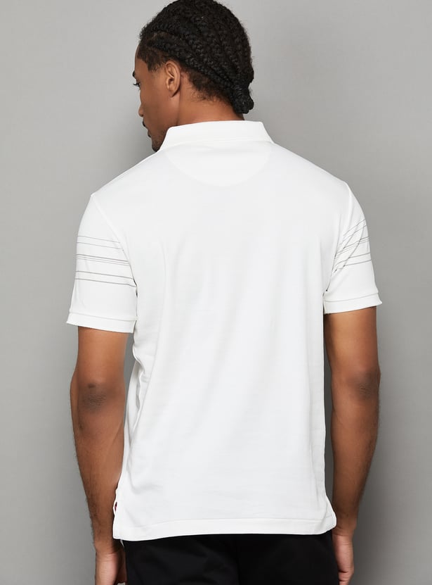 US POLO ASSN Striped Polo T-shirt