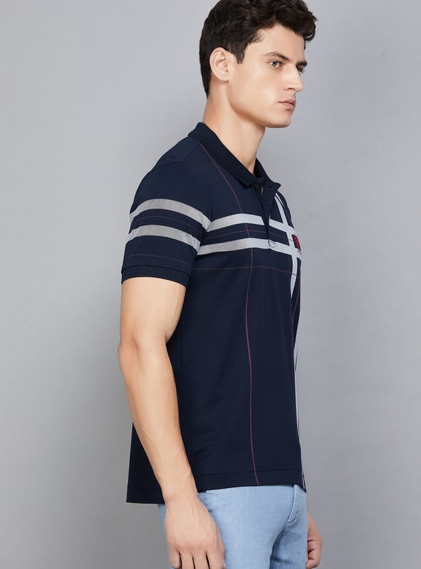 US POLO ASSN Checked Polo T-shirt
