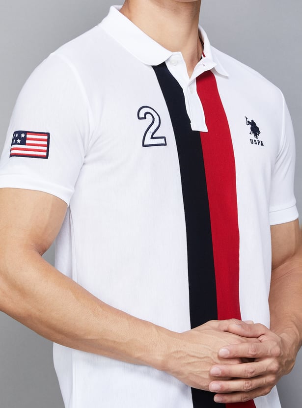 US POLO ASSN Striped Polo T-shirt