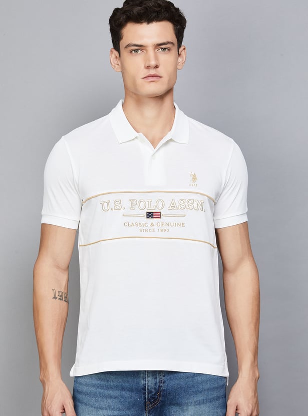 US POLO ASSN Embroidered Polo T-shirt