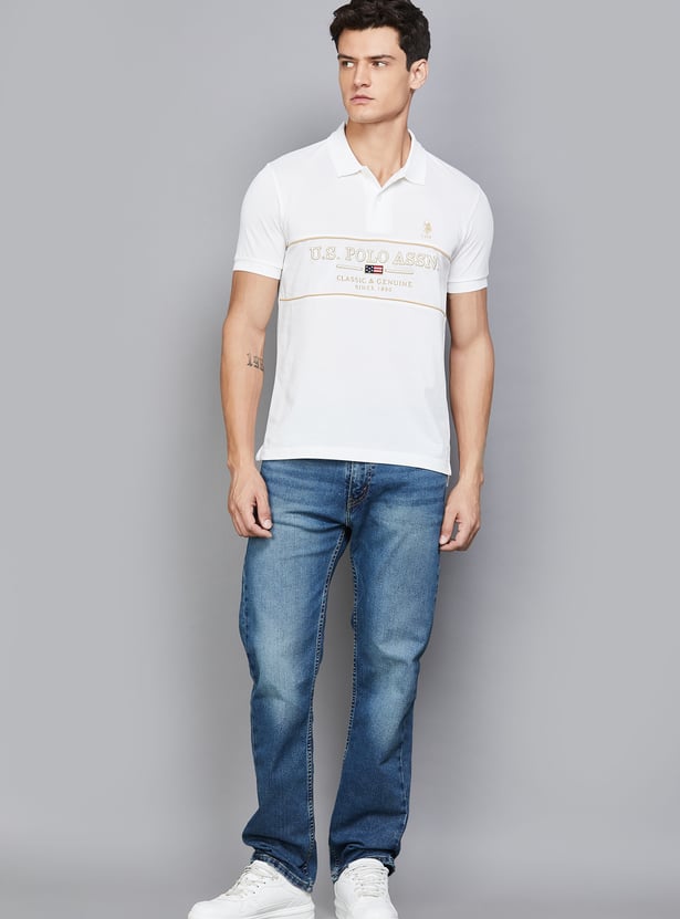 US POLO ASSN Embroidered Polo T-shirt