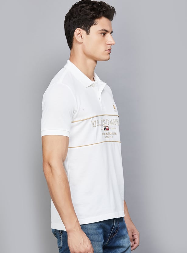 US POLO ASSN Embroidered Polo T-shirt