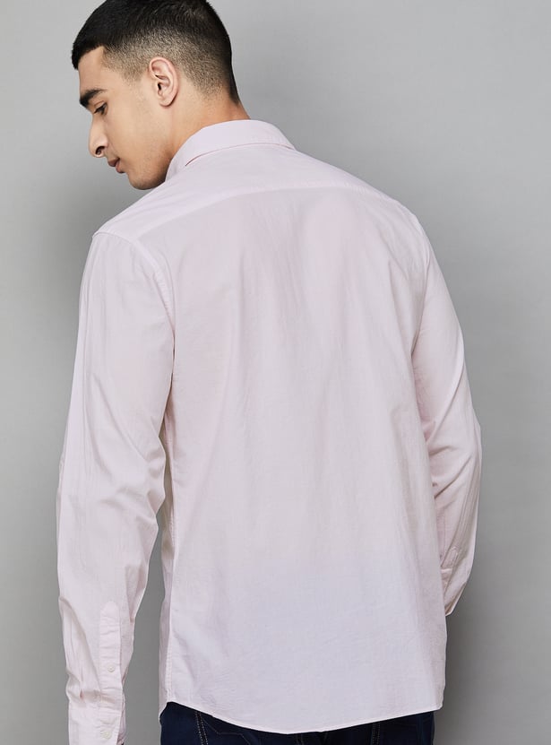 US POLO ASSN Solid Regular Fit Shirt