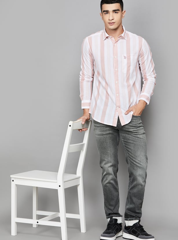 US POLO ASSN Striped Regular Fit Shirt
