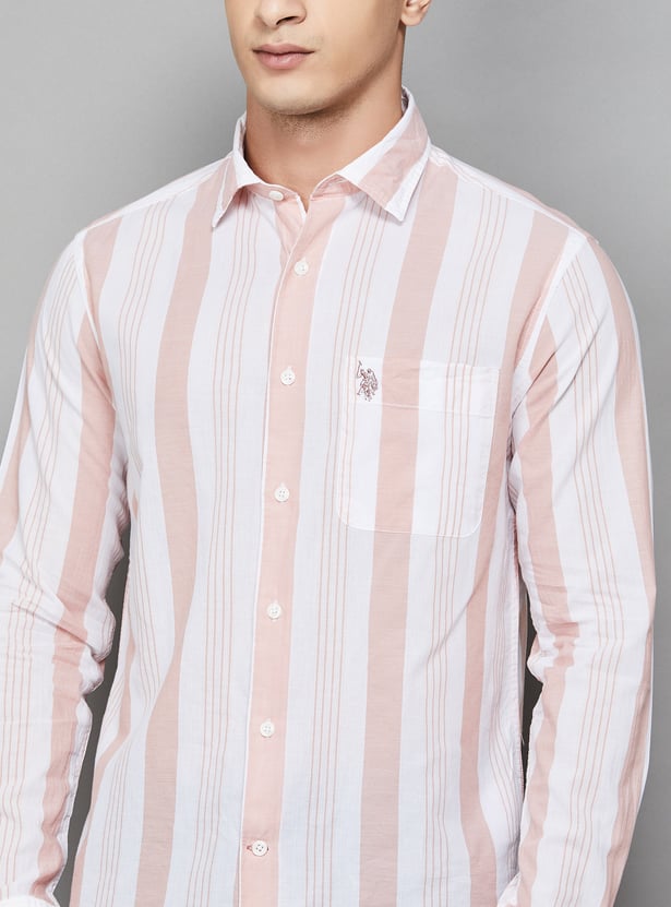 US POLO ASSN Striped Regular Fit Shirt