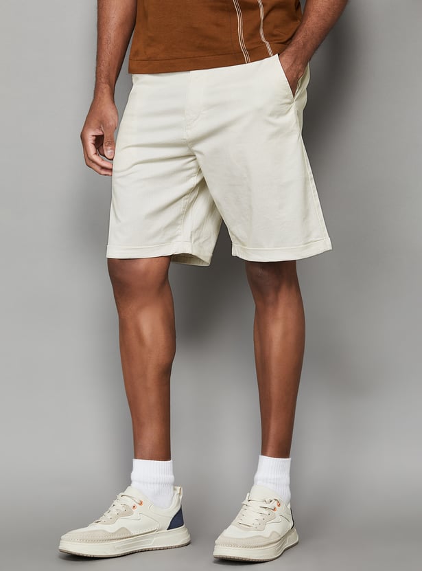 US POLO ASSN Solid Slim Shorts