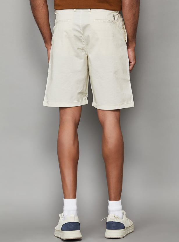 US POLO ASSN Solid Slim Shorts