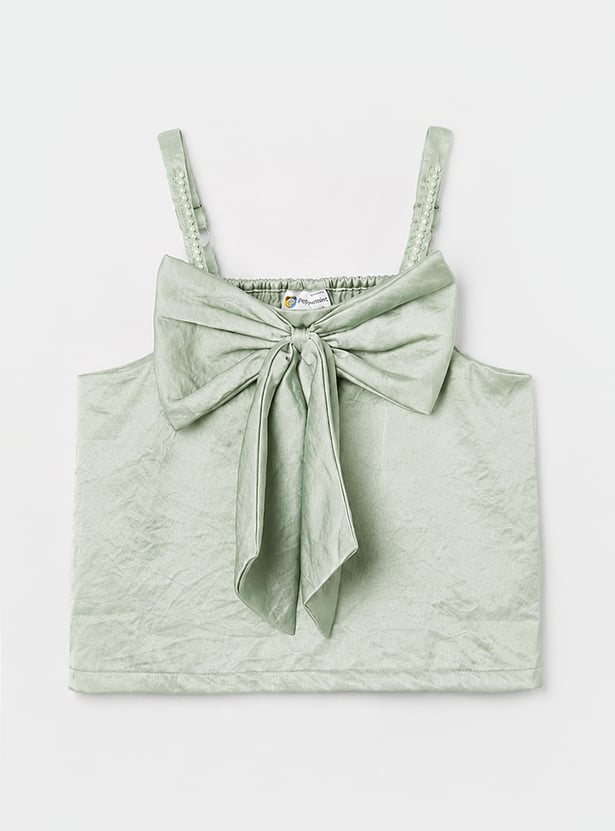 PEPPERMINT Girls Textured Top
