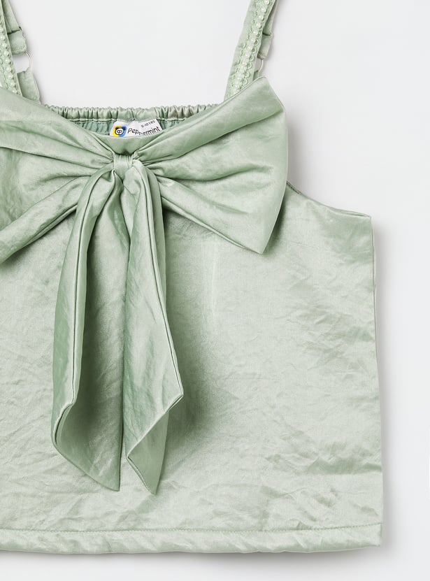 PEPPERMINT Girls Textured Top